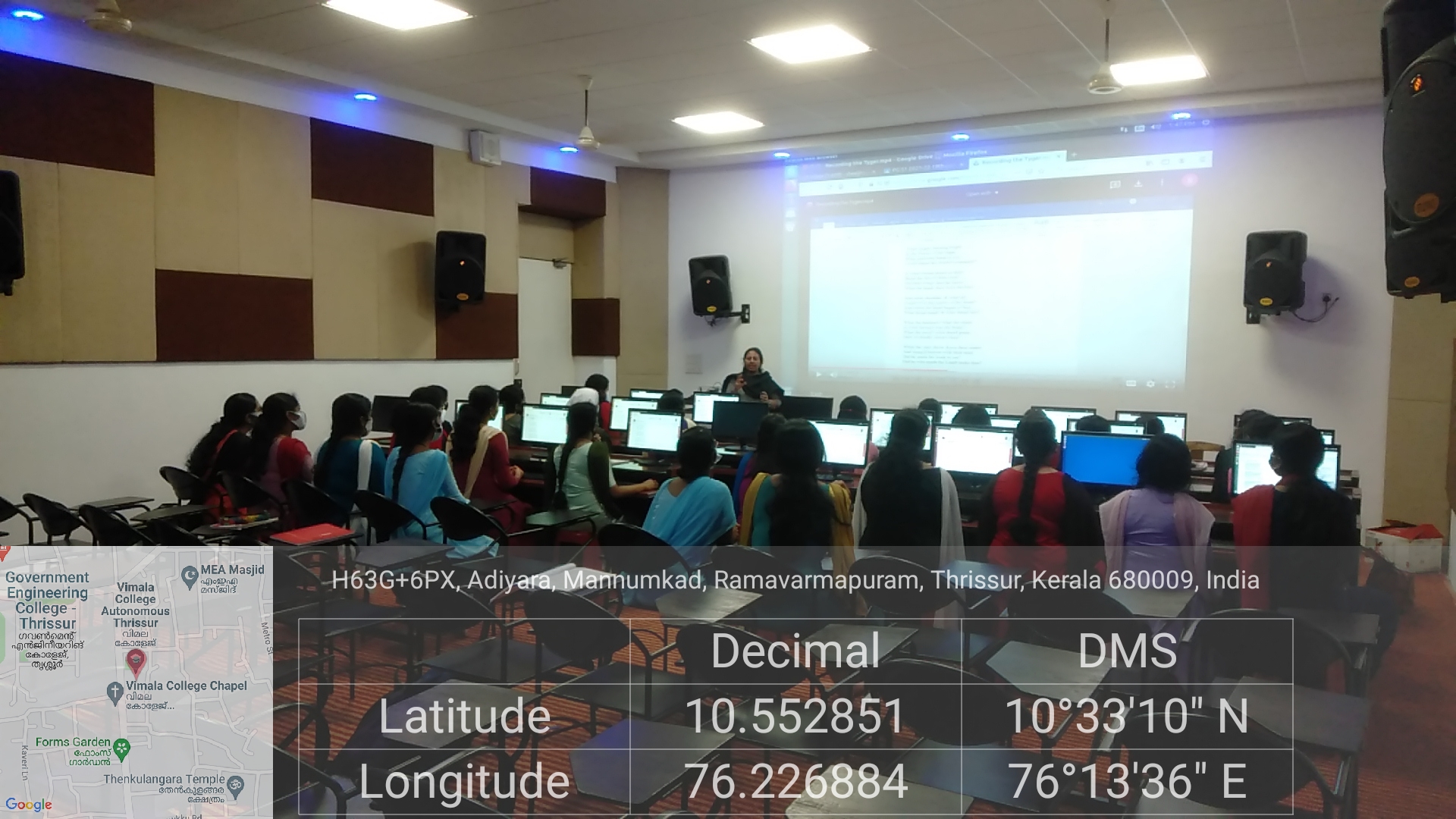Audio Visual Centre with Mixing and Editing Facilities